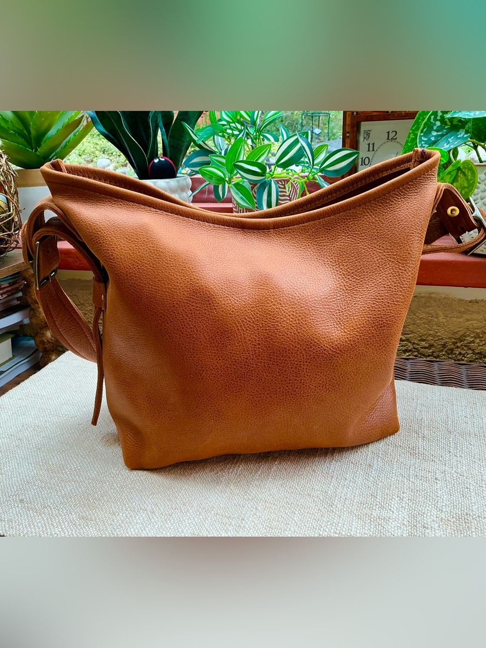 Go Forth Goods Julianne Small Hobo Bag HONEY GFG